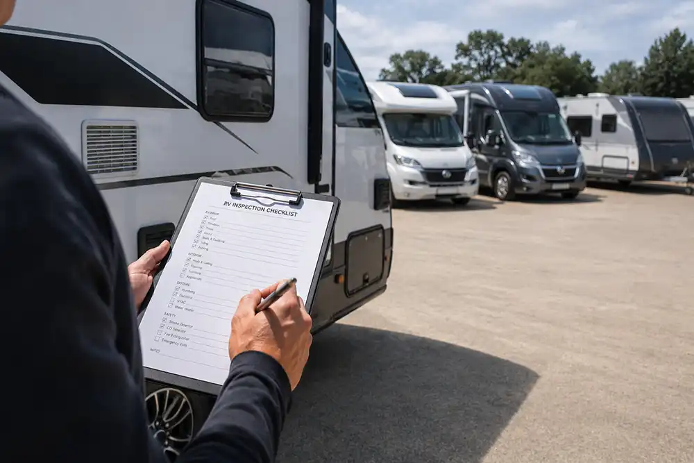 Elite RV motorhome presented for sale