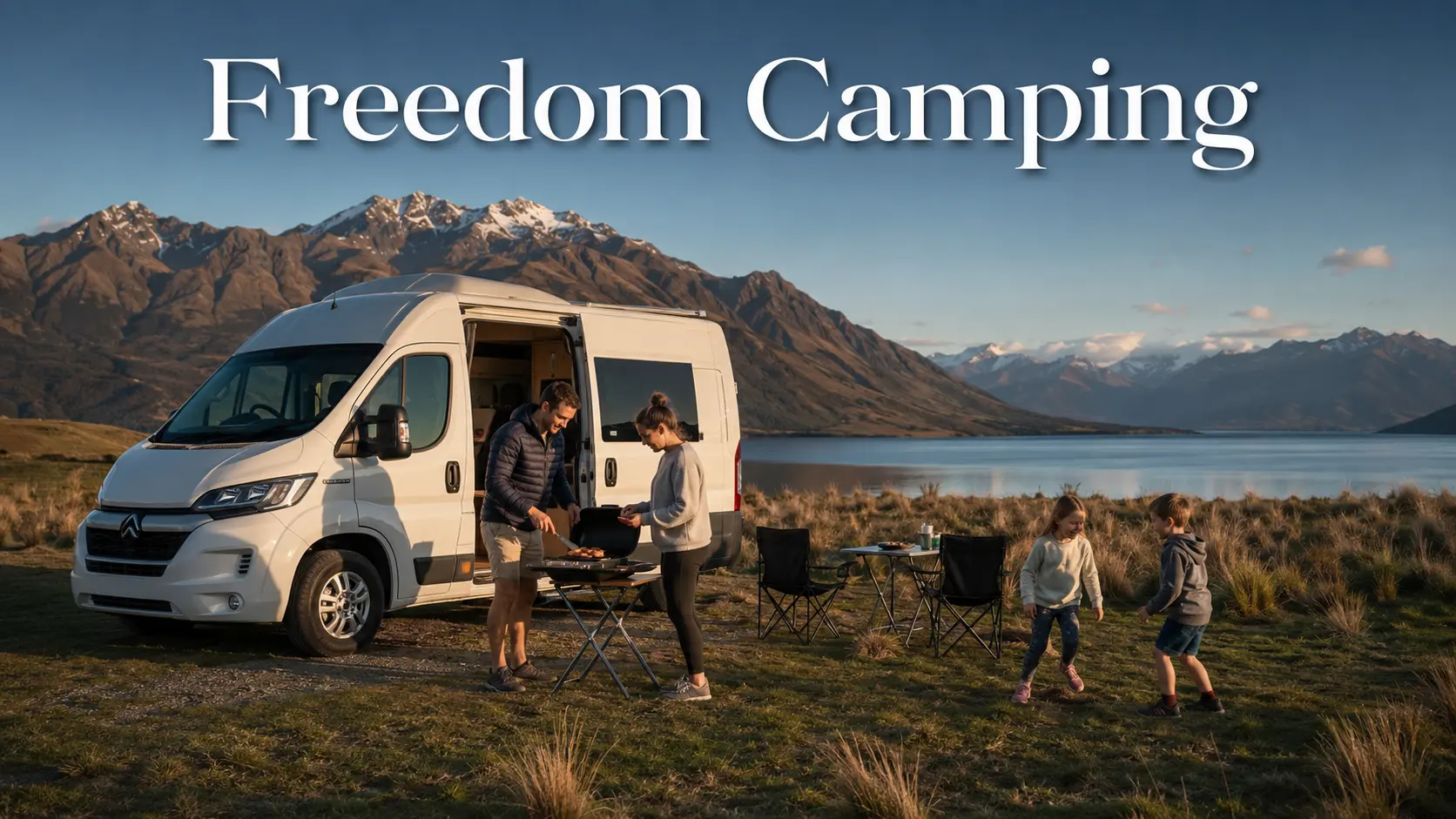 Elite RV campervan touring in New Zealand
